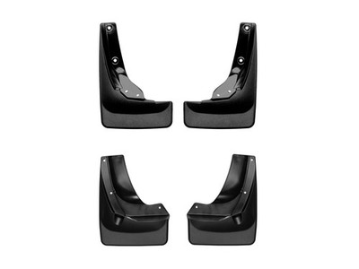 WeatherTech No-Drill MudFlaps - 110069-120069 - Black
