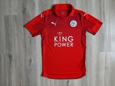 Leicester City Away Fußballtrikot 2016/2017 Trikot S Puma Soccer England rot