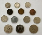 ASSORTED CANADIAN COINS (13) 1931 - 1988