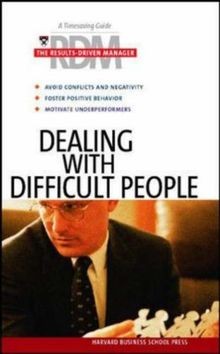 Dealing with Difficult People (Results-Driven Manag... | Buch | Zustand sehr gut