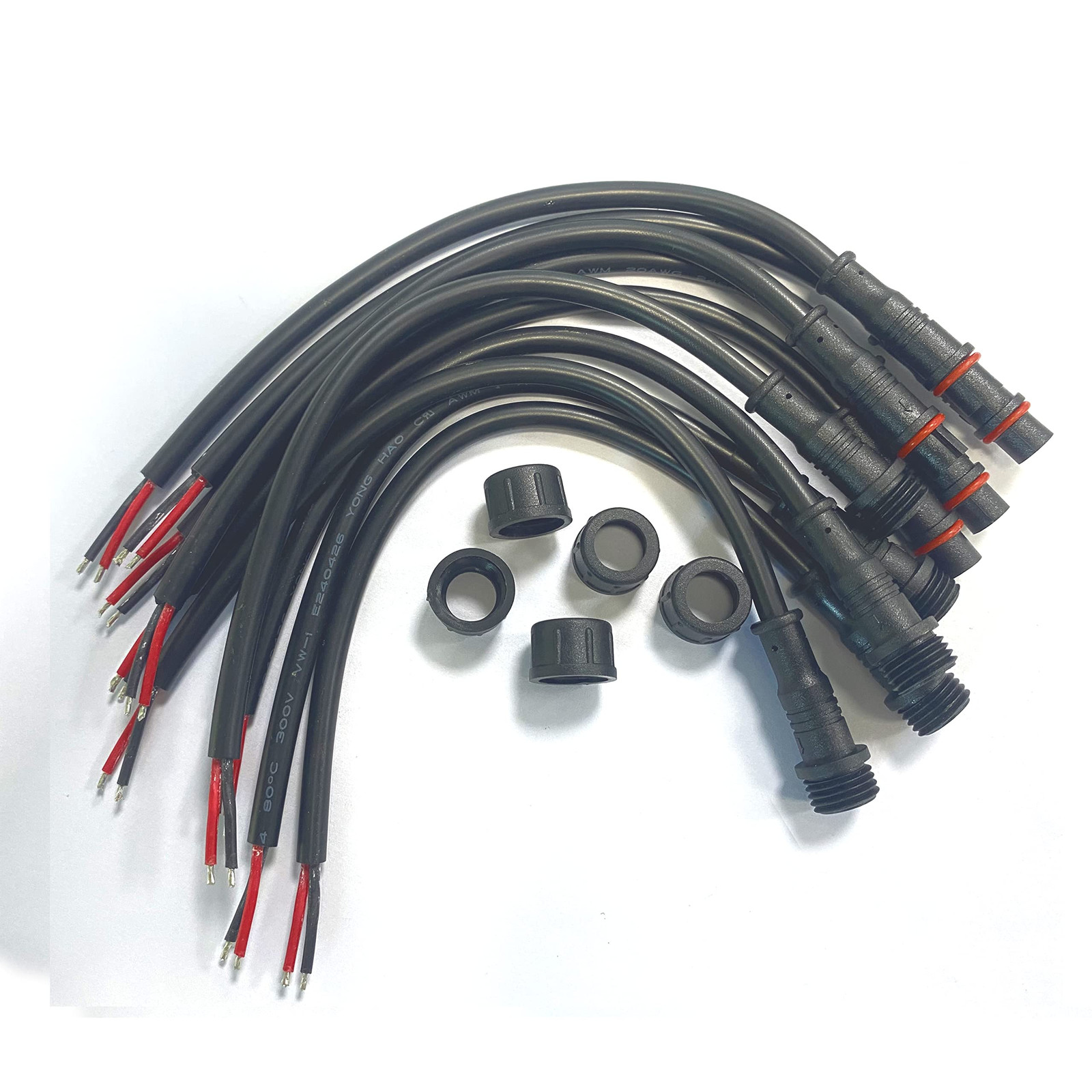 dstfuy Connettore Impermeabile 2 Pin 20AWG IP68 per LED e Auto
