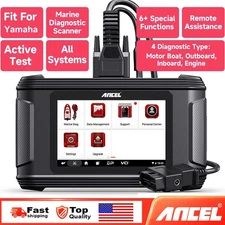 ANCEL MR500 Fit For Yamaha Outboard Fault OBD2 Scanner Maritime Diagnostic Tool