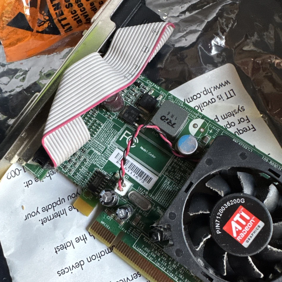 ATI Radeon HD 5450 512MB DDR2 graphics card DVI VGA HDMI - Image 3 of 4
