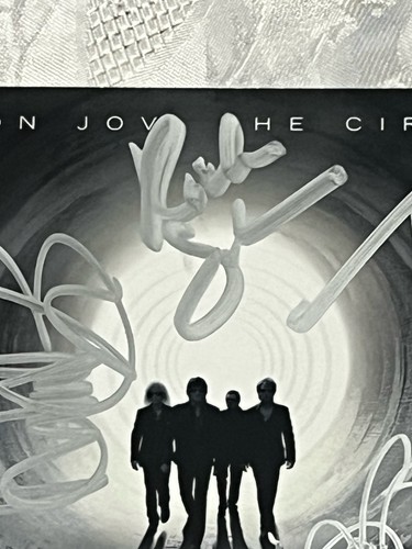BON JOVI THE CIRCLE Hand Signed Cd Jon Torres, Bryan Sambora 2010 Photo Flyer - Bild 6 von 21