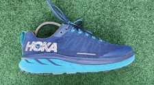 Hoka One One Womens Challenger ATR 4 1018295 PBLB Blue Running Shoes Sneaker 9