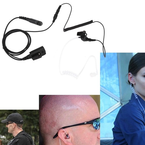 Zerama Walkie Talkie Air Acoustic Tube Słuchawki douszne Zestaw słuchawkowy do Hyt Hytera Pd60 KUI - Zdjęcie 7 z 9