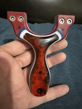 Custom NFZ Leopard Slingshot 90mm 