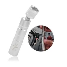 14mm Spark Plug Socket,Magnetic Spark Plug Socket with 12 Point 3/8 Drive,36...
