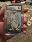 🔥 CGC 8.5 Mewtwo Bandai Carddass Japanese 1996 Green Prism