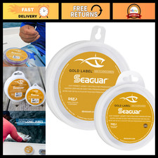 100 Fluorocarbon Fishing Leader Line for Fresh  Saltwater, Strong  Invisible