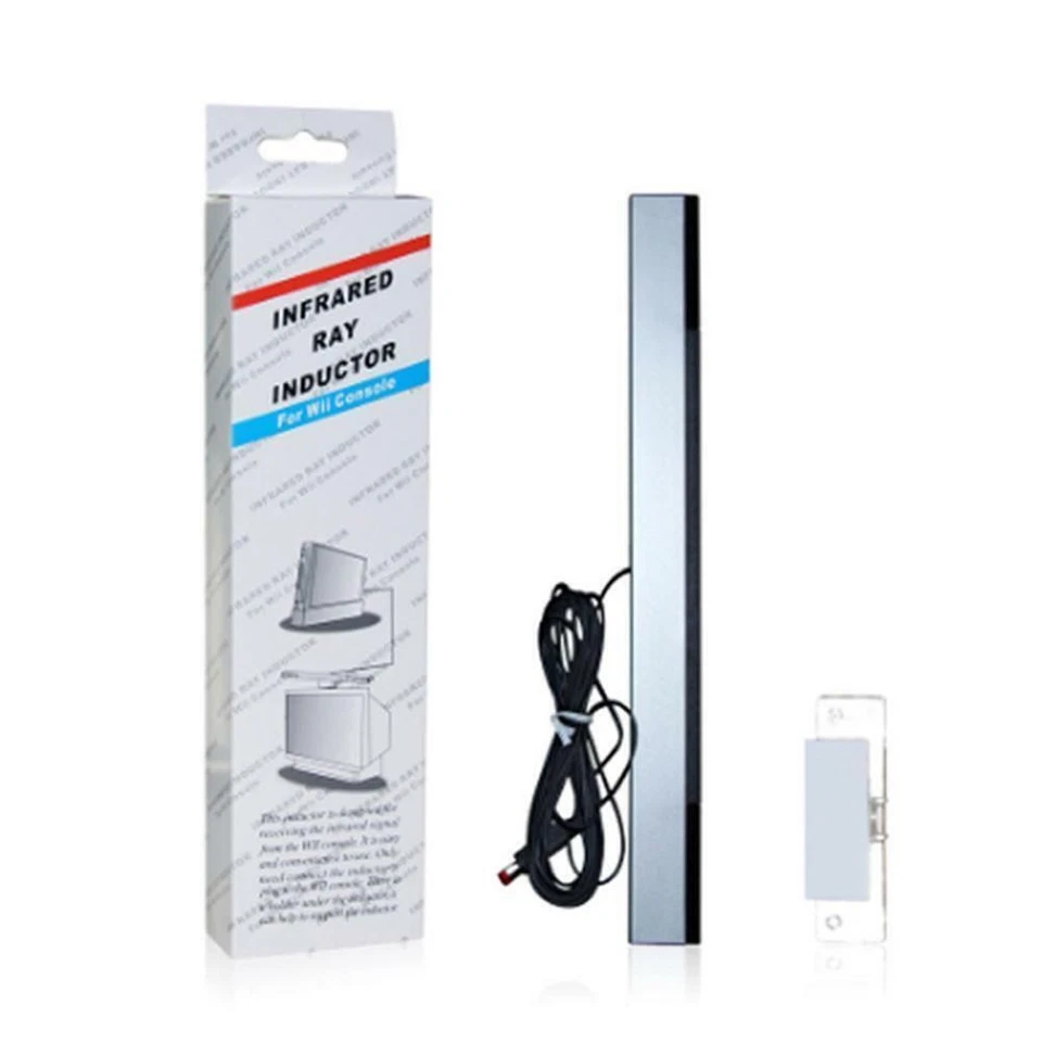 MOTION SENSOR BAR For Wii Wii U Wired IR Infrared εβ √η L3W2 Remote ■я B1P0 - Image 4 of 4