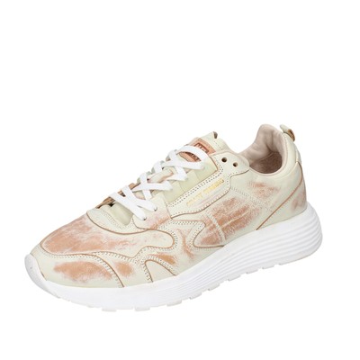 Men's shoes MOMA 9 (EU 42) sneakers beige leather white ET52-42