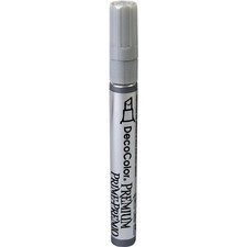 Decocolor Premium Markers Chisel Point Silver