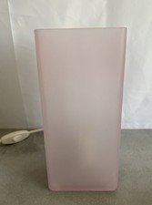Ikea Grono rosa Milchglas Tischlampe getestet & funktionsfähig  