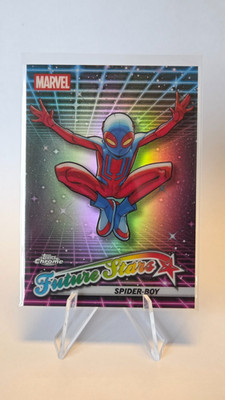 2025 Topps Chrome Marvel #FS-7 Spider-Boy Future Stars