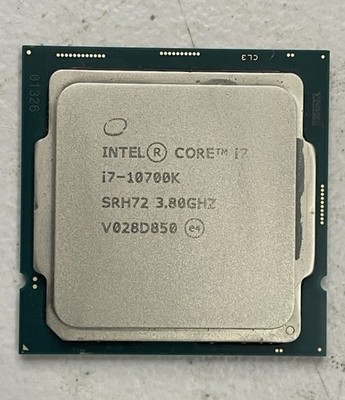 10Th Gen Intel Core i7-10700K LGA1200 CPU Processor 3.8 GHz Eight Cores Desktop