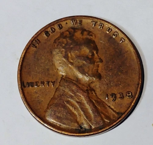 1938 P Lincoln Wheat Cent, Penny Fine Condition