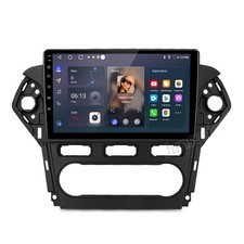 For Ford Mondeo 2010-2014 CarPlay Android 14 Car Radio Stereo GPS Sat Navi WIFI