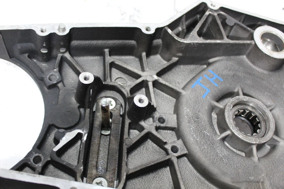 94-99 Harley Dyna Wide Glide Front Control Inner Primary Cover Black Aftermarket - Image 4 of 4