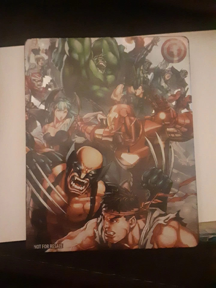 MARVEL VS CAPCOM 3: FATE OF TWO WORLDS Steelbook Special Edition PS3 Playstation - Image 2 of 2
