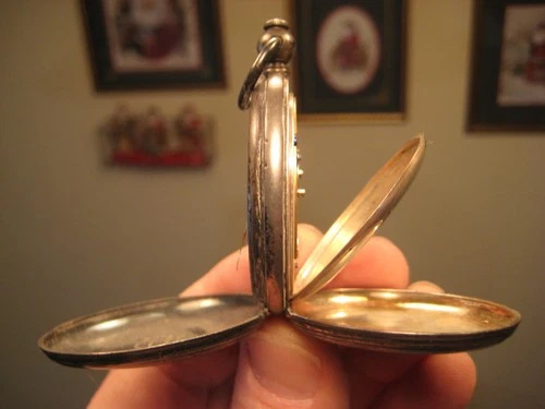 Antique 1878 ~ 10S WALTHAM - POCKET WATCH ~ STERLING HUNTER Wm. Ellery KW 1874