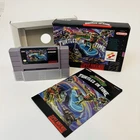 Super Nintendo Teenage Mutant Ninja Turtles In Time 1992 Video Game In Box Works