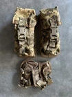 MM14 Camo MOLLE Utility Pouch Set Double Pouches + Double Small Pouch