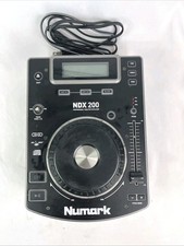 Numark NDX200 Single CD Player MP3 Pitch Control Black DJ RCA Line-Out