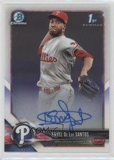 2018 Bowman Chrome Prospect Auto Enyel de los Santos #BCPA-EDL Auto 00jz