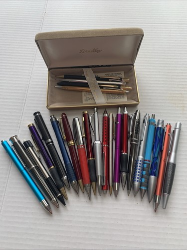 25 Vintage Mechanical Pencils Pens Staedler Bradley Technica Penatia Rotring