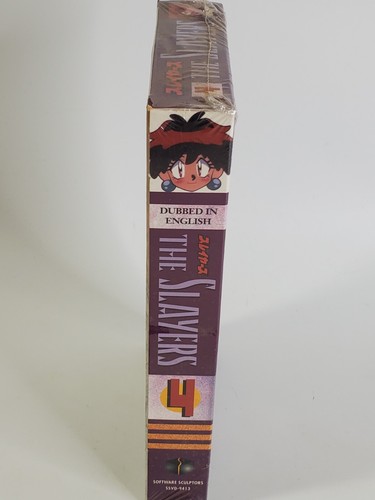 The Slayers Volume 4 VHS New Sealed English Dubbed - Picture 2 of 6