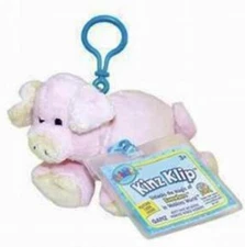 NEW Webkinz Kinz Klip 5” PIG WE000685 RETIRED Sealed Unused Tag Code Pink Piggy