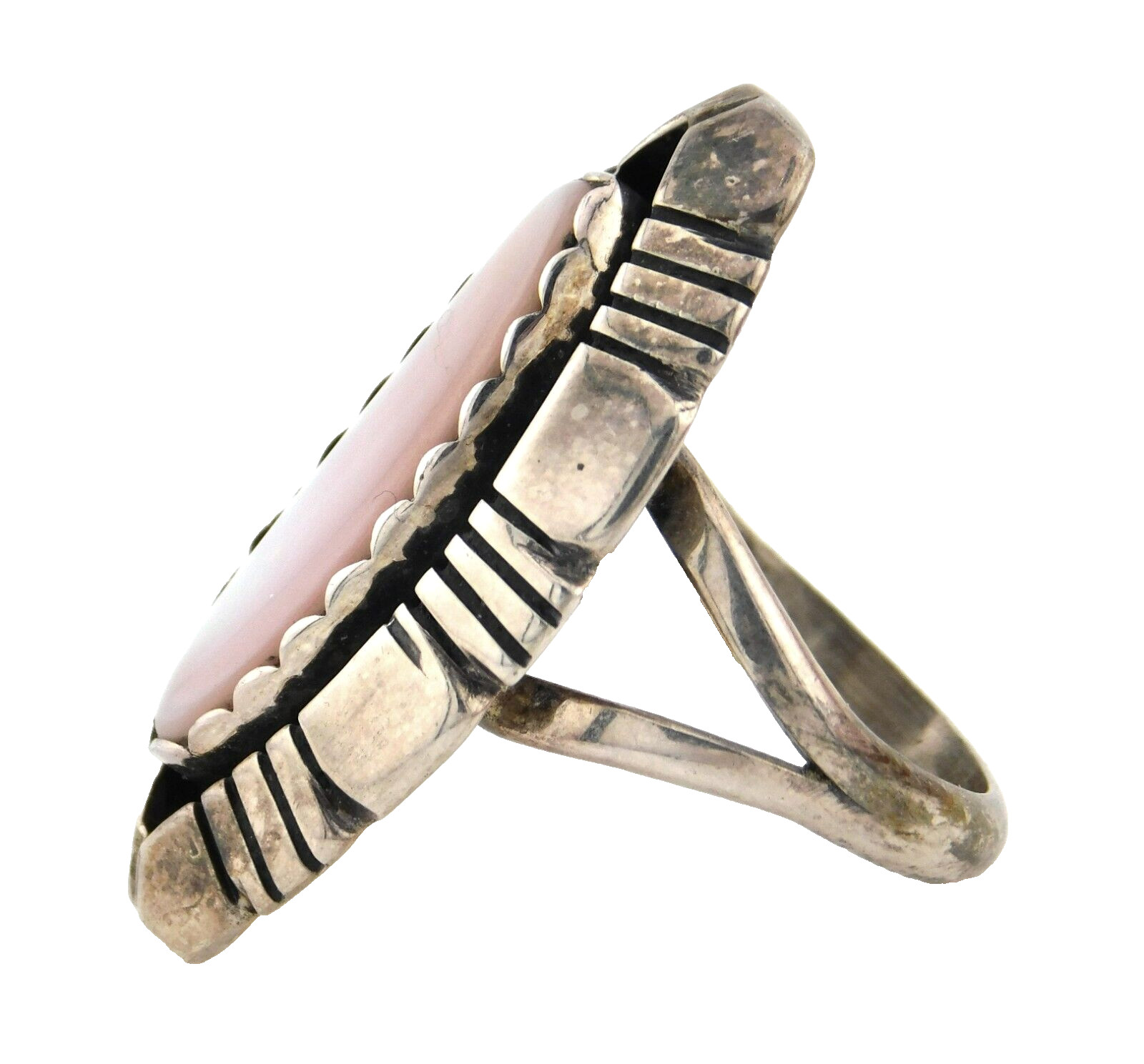 Signed A Etsitty Native American 925 Sterling Sil… - image 4