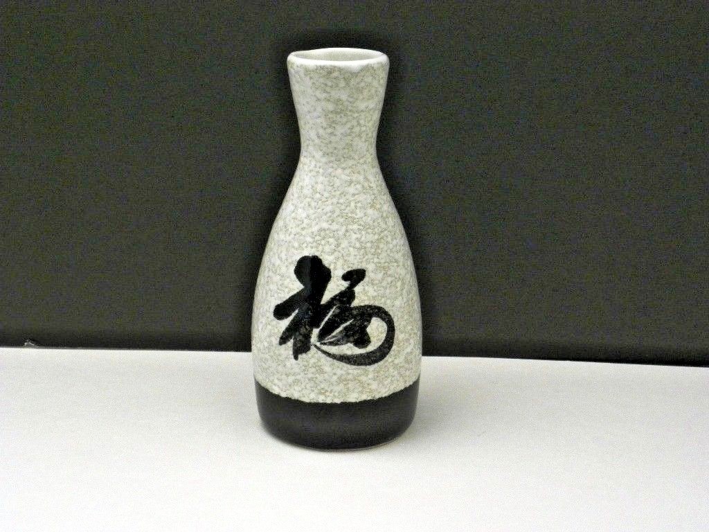 ⭐︎kotofuku様⭐︎ Hand Painted Japan Ceramic Sake Vase Bottle Kotobuki Fuku long