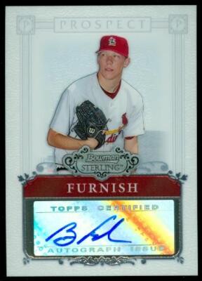 2006 Bowman Sterling Prospects #BF Brad Furnish Auto A - NM-MT