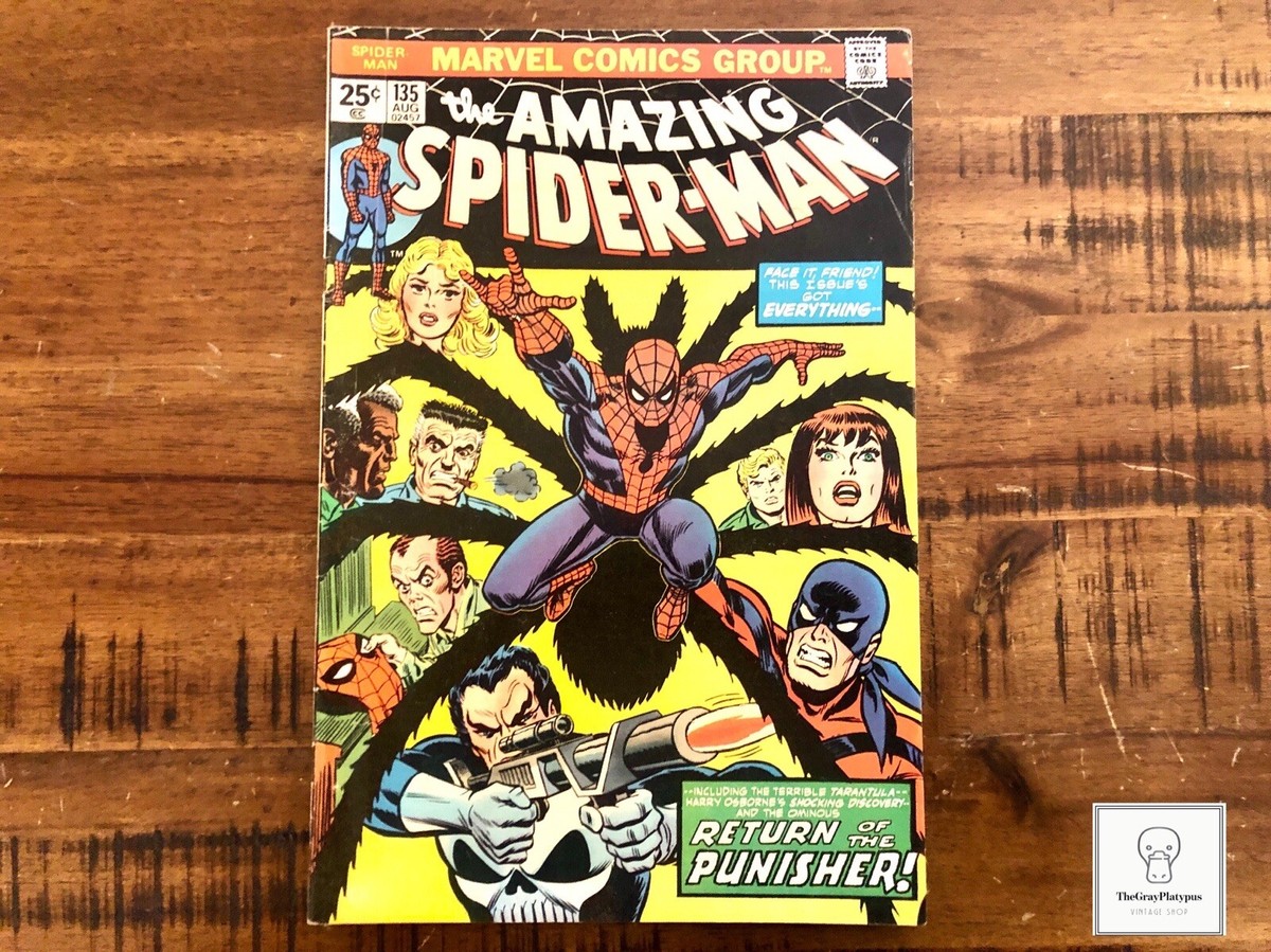 1974 Amazing Spider-Man #135 Comic Book / FN-VG / 2nd Appearance
