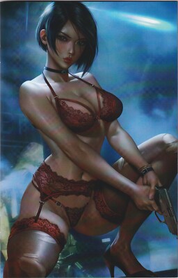 Duty Calls Girls 2 Zombie Hunter Ada Cosplay Nice Lingerie Virgin Variant NM+