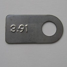 Mopar 8 34 Rear Axle 3.91 Ratio Tag End Sure Grip Cuda Charger Road Runner Gtx