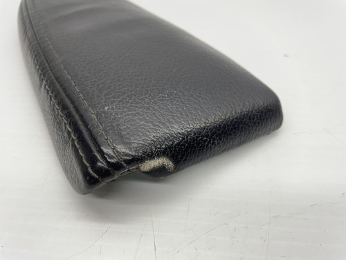 03 04 05 06 07 HONDA ACCORD DRIVER DOOR ARM REST PAD BLACK LEATHER LH FRONT OEM - Picture 4 of 6