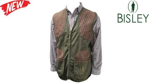 bisley-uk-cotton-and-leather-lightweight-breathable-shooting-vest-ebay