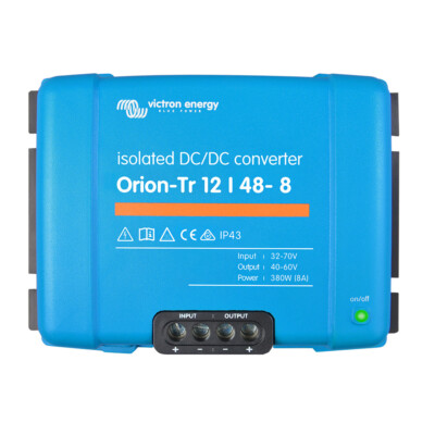 Victron Orion-TR 12/48-8A (380W) Isolated DC-DC Converter ORI124838110 UPC 87...