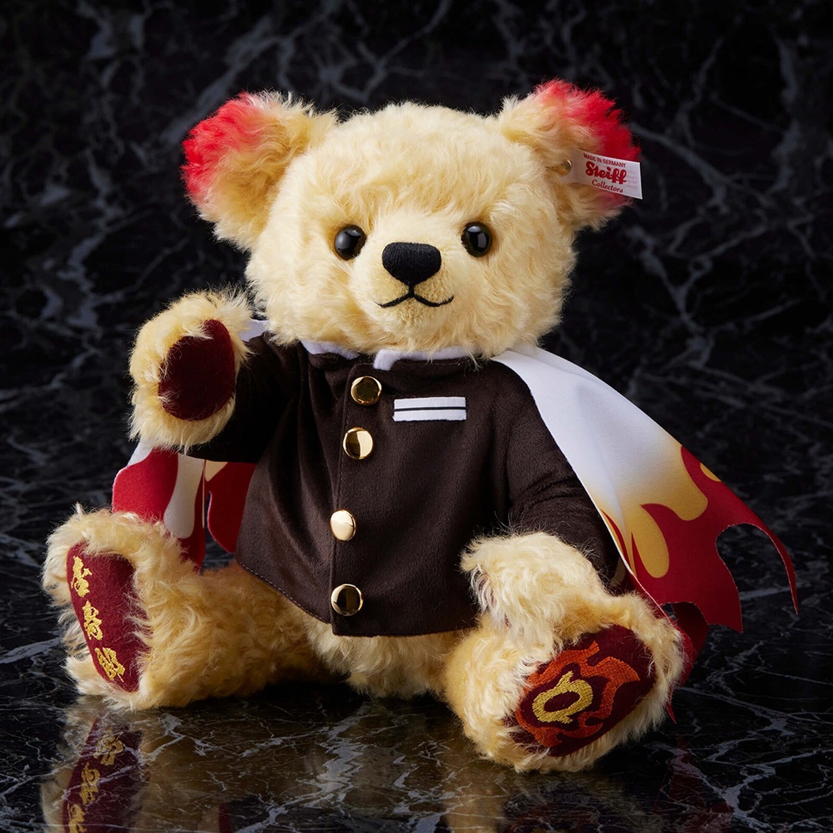 Steiff Demon Slayer Kimetsu Yaiba Kyojuro Rengoku Plush Toy Teddy