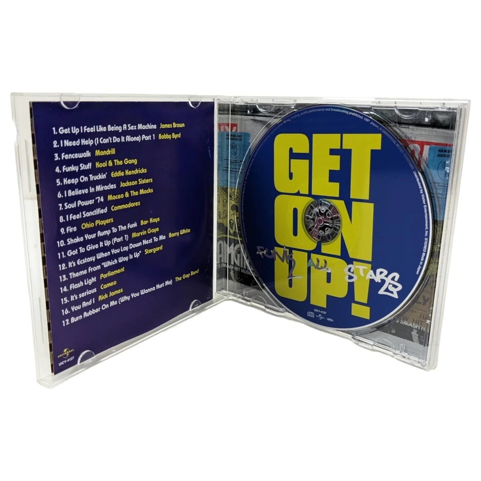 VA - Get On Up! Funky All Stars (CD, 2003) Japan Import - RARE Foto 3 de 4