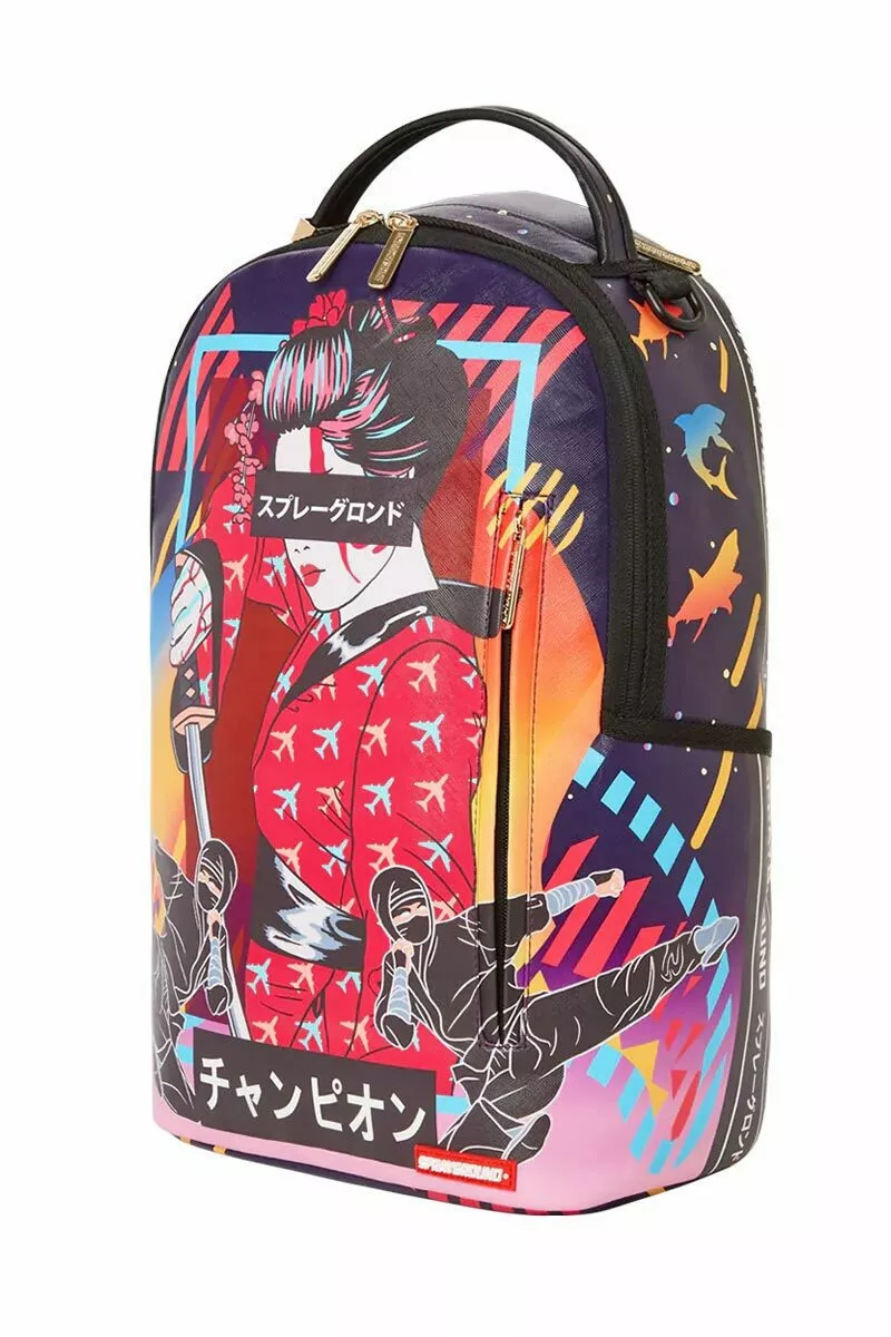 Sprayground LV Shark leather Backpack NWT