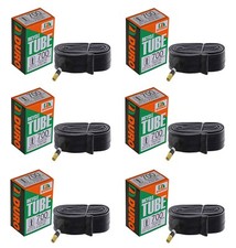 6 DURO BICYCLE 700 x 40c/45c/48c TUBE 48MM STANDARD AMERICAN/SCHRADER VALVE.