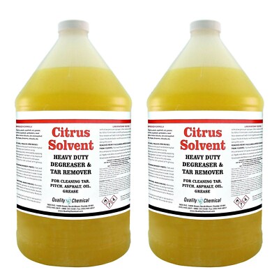 Citrus Solvent Degreaser & Tar Remover / 2 gallon case
