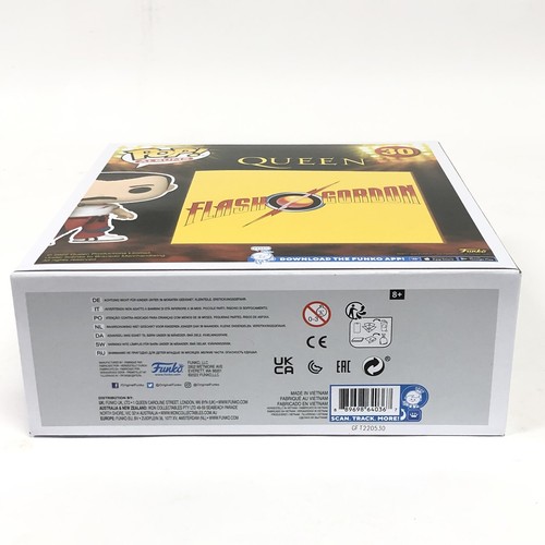 Sam Jones Flash Gordon Signed QUEEN Funko Pop ALBUMS #30 VIDEO IN LISTING! - Picture 5 of 6