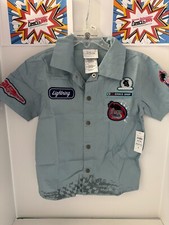 Disney Store Cars Button Down Shirt sizes 4