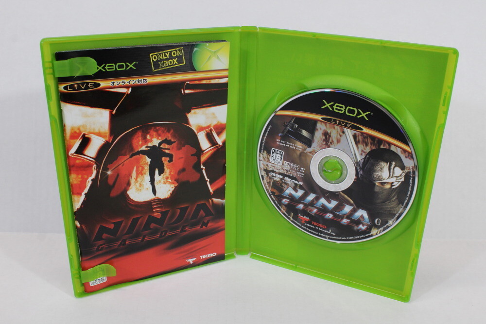 Ninja Gaiden 1 CIB Microsoft Original XBOX OG Japan Region