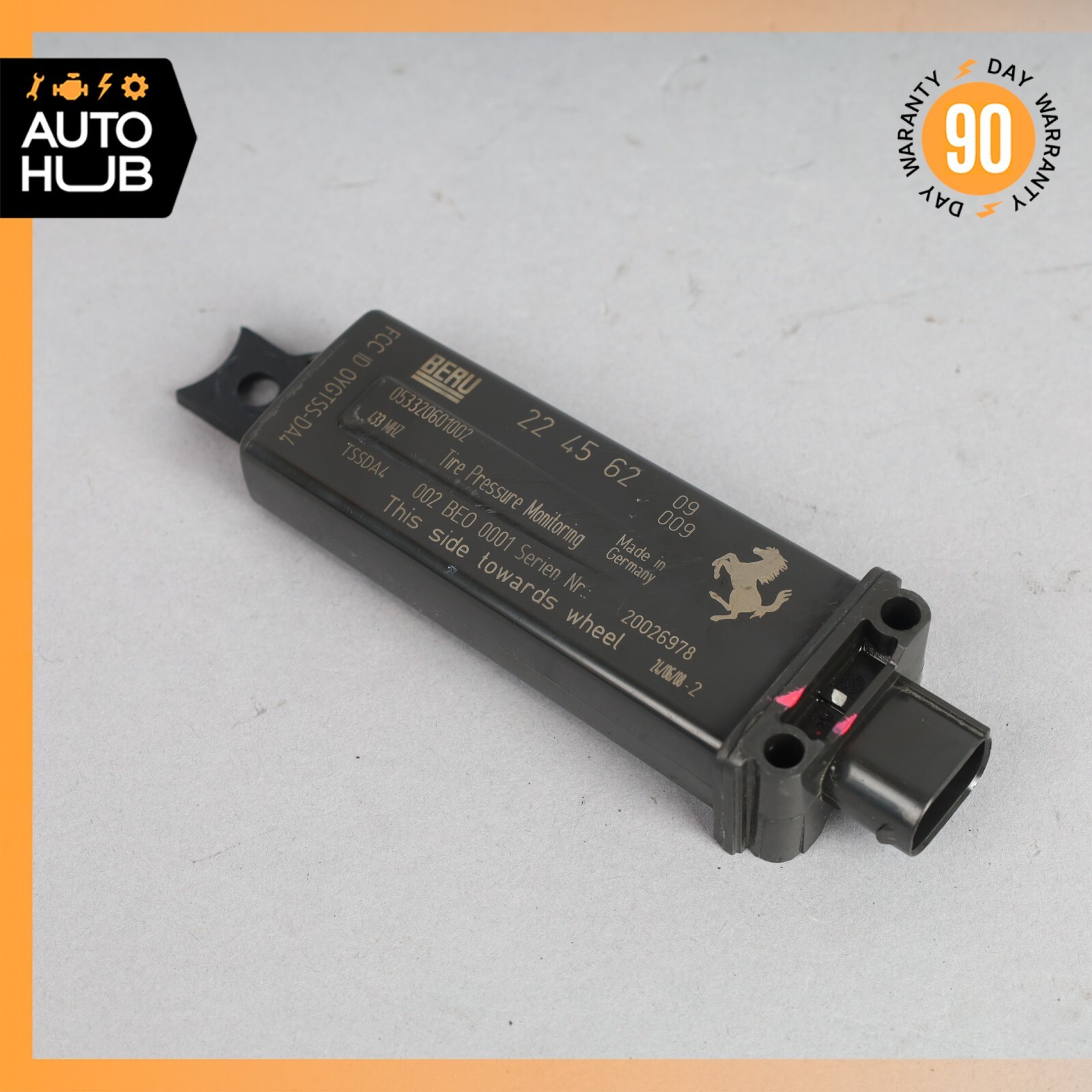 05-13 Maserati GranTurismo M145 Tire Pressure Monitor Sensor 224562 OEM